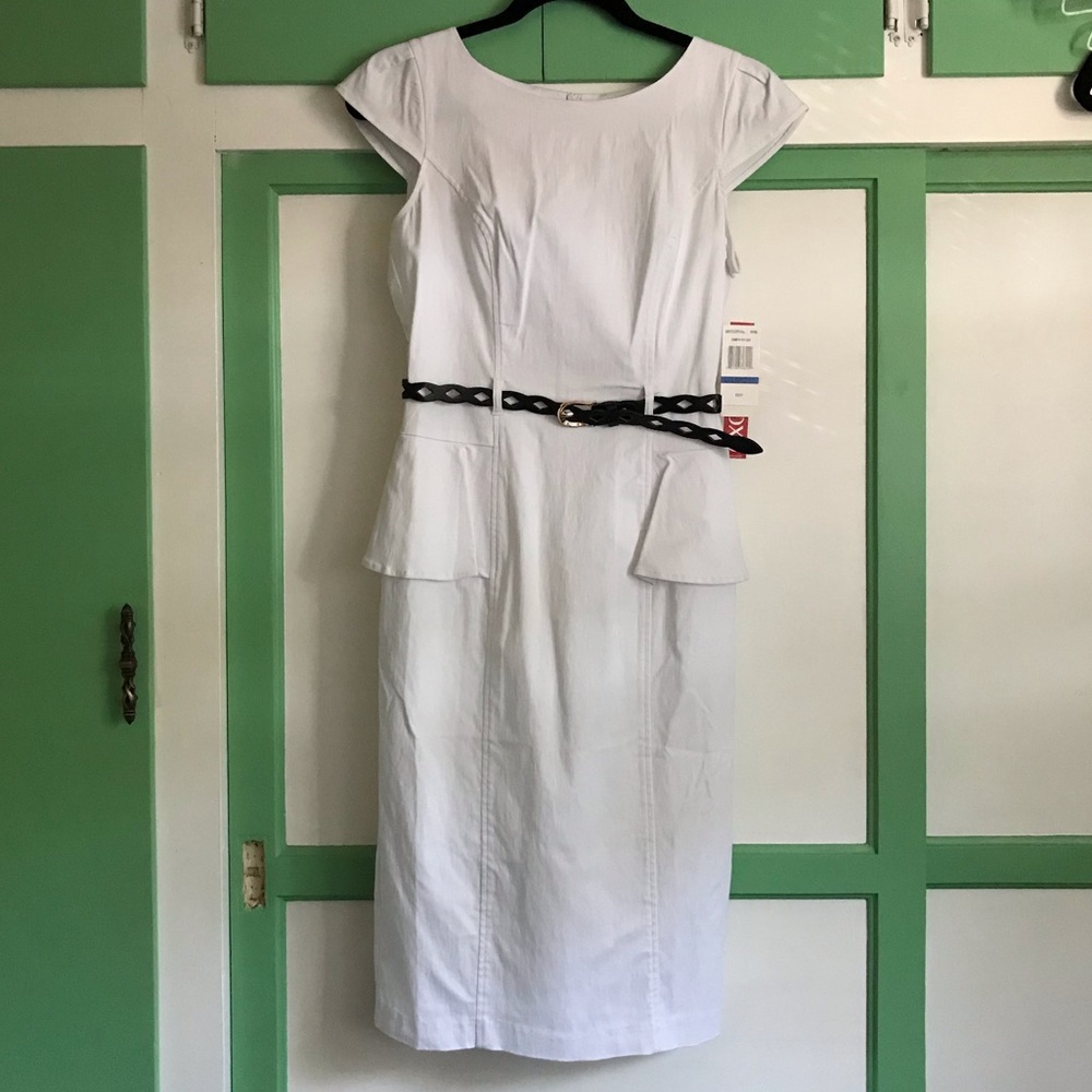 NWT White Bodycon Dress
